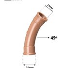 Curva 45 Soldavel 25mm Krona - Unico
