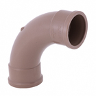 Curva 90° Soldável Marrom 60mm 2" Plastilit