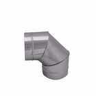 Curva / Cotovelo Galvanizada 90° De 100 Mm De Diâmetro