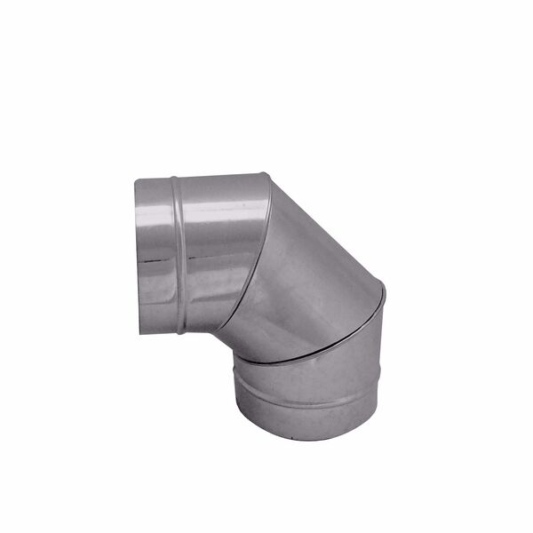 Curva / Cotovelo Galvanizada 90° De 100 Mm De Diâmetro