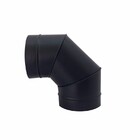 Curva / Cotovelo Preta 90° De 130 Mm De Diâmetro