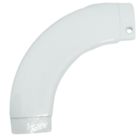 Curva Corrimao Aluminio Engate Juncao Chata Parede Branco KIT