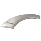 Curva Corrimao Aluminio Engate Juncao Chata Parede Brilhante