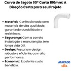 Curva Esgoto Longa 45° X 100mm Krona