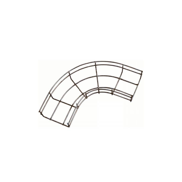 Curva Horizontal Galvanizado 90º 100X50mm 3/16 GE Perfil Líder