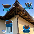 Curva Lateral Alumínio Marrom BellaCalha