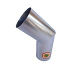 Curva Para Tubo De Chaminé Inox Diâmetro 10cm