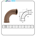 Curva Soldável 90° X 85mm Amanco