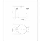 Cuscuzeira Brava Em Aco Inox Com Alcas E Tampa 14 Cm 2,1 L Tr