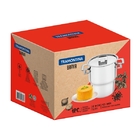 Cuscuzeira Brava Em Aco Inox Com Alcas E Tampa 14 Cm 2,1 L Tr