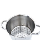 Cuscuzeira Brinox Lyon  Em Aço Inox - 16 Cm
