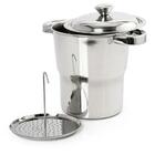 Cuscuzeira Em Aço Inoxidável 16 Cm