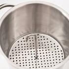 Cuscuzeira Em Aço Inoxidável 16 Cm