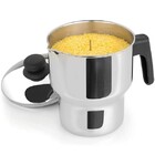 Cuscuzeira Inox 1 3l Com Alça De Baquelite Forma Inox 3072