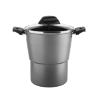 Cuscuzeira Ø16cm 2l Especiarias - Grf Prata