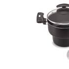 Cuscuzeiro Com Tampa De Vidro 18cm 610018 - Fortaleza