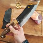 Cutelo Artesanal 8' Churrasco Cabo De Madeira Carne Cozinha B