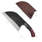 Cutelo Servio Artesanal Aço Cirúrgico Inox 420c Lâmina De 22c