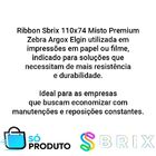 Cx 12 Un Ribbon Sbrix 110x74 Misto Premium Zebra Argox Elgin