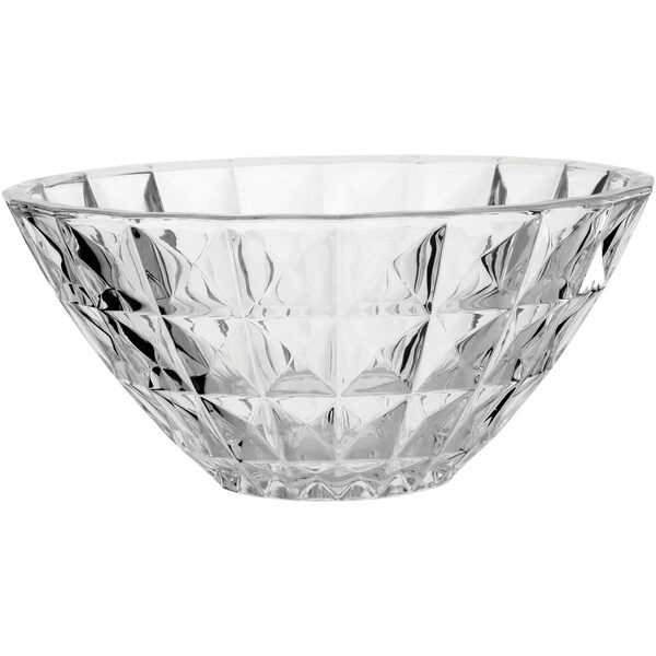 Dalia Centro Mesa Decorativo Enfeite 12x25x25cm Cristal Eco T