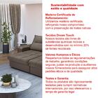 Dallas Sofá Reclinável Retrátil 2,50 Marrom 3 Lugares Império