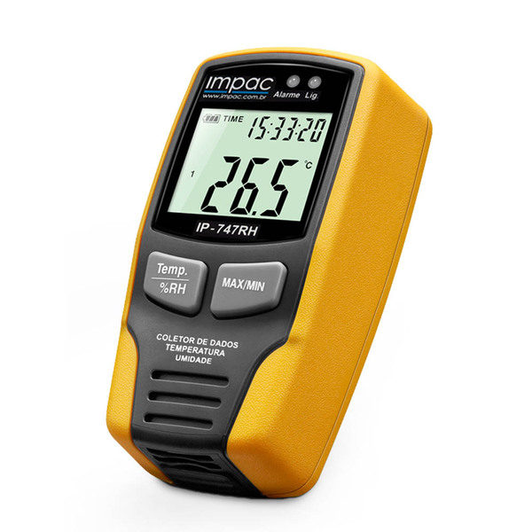 Datalogger / Coletor De Temperatura E Umidade Mod.: Ip-747rh
