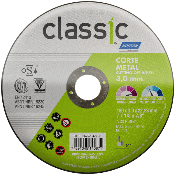 DC Classic AR 302 180x3,0x22,2