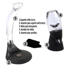 Decanter Aerador De Vinho Magic Deluxe 5 Peças Cbr03518