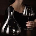 Decanter De Cristal Ecológico Com Tampa Esfera Lautos Veritas