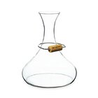 Decanter Para Vinho Langhe Com Suporte Para Rolha Legnoart