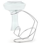 Decanter Vinho Gourmet 900ml Com Suporte Aramado Cromado Dec