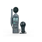 Decibelímetro/luxímetro/temperatura/umidade-multifunção 4x1