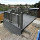 Deck Área Externa Em Wpc Cinza Claro 290cm X 15cm Rm Decor