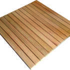Deck De Madeira Modular 100x100 Cm Réguas 7 Cm Neonx - Sem Pi