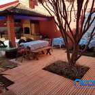 Deck De Madeira Modular 20x20 Cm Réguas 4 Cm Pintado Neonx -