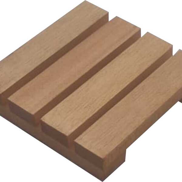 Deck De Madeira Modular 20x20 Cm Réguas 4 Cm Pintado Neonx -