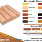 Deck De Madeira Modular 20x20 Cm Réguas 4 Cm Pintado Neonx -