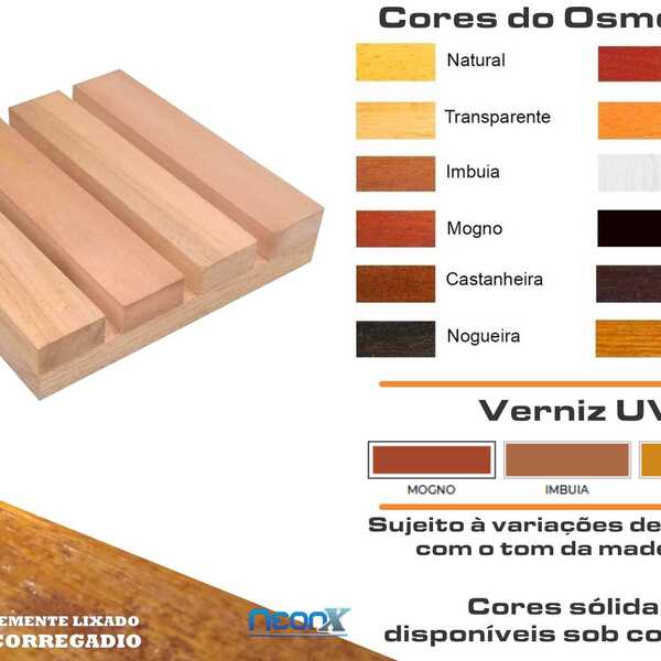 Deck De Madeira Modular 20x20 Cm Réguas 4 Cm Pintado Neonx -