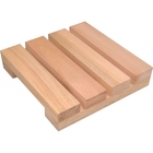 Deck De Madeira Modular 20x20 Cm Réguas 4 Cm Pintado Neonx -