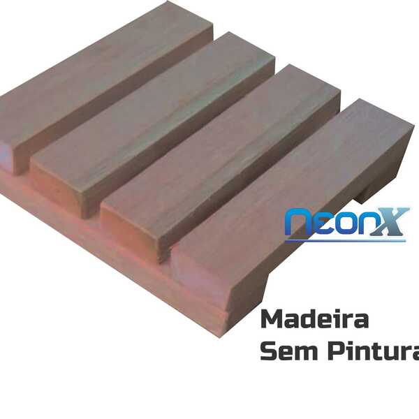 Deck De Madeira Modular 20x20 Cm Sem Pintura Neonx - Sem Pint