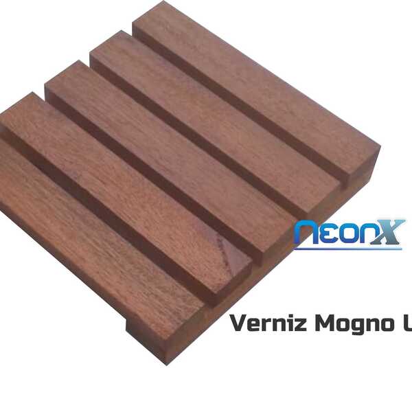 Deck De Madeira Modular 25x25 Cm Réguas 4 Cm Com Pintura Neon