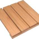 Deck De Madeira Modular 30x30 Cm Réguas 7 Cm Neonx Com Pintur