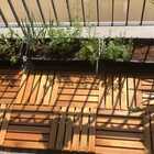 Deck De Madeira Modular 30x30 Cm Réguas 7 Cm Neonx Com Pintur