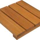 Deck De Madeira Modular 30x30 Cm Réguas 7 Cm Neonx Com Pintur