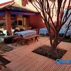 Deck De Madeira Modular 40x40 Cm Neonx Com Pintura - Osmocolo