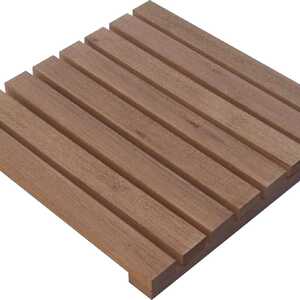 Foto de Deck De Madeira Modular 40x40 Cm Neonx Com Pintura - Osmocolo