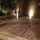 Deck De Madeira Modular 40x40 Cm Neonx Com Pintura - Osmocolo