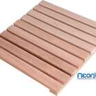 Deck De Madeira Modular 45x45 Cm Réguas 4 Cm Sem Pintura Neonx