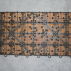 Deck De Madeira Modular 4 Ripas 30x60 Kit 54 Peças (9m²)