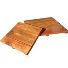 Deck De Madeira Modular 50cm Envernizado P/ Jardim E Piscina